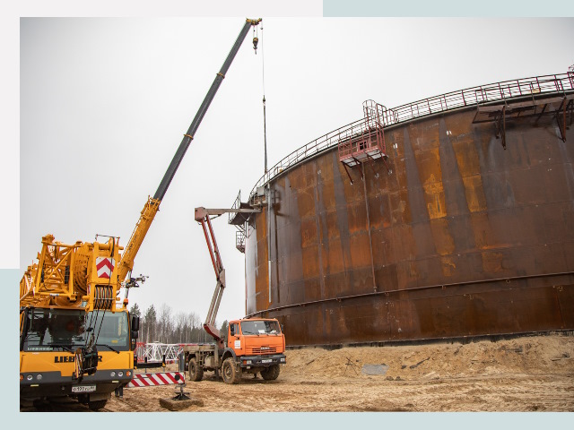 Монтаж резервуаров в Коврове от 614 руб. за м³