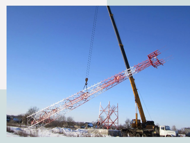 Строительство башен связи в Коврове от 614 руб.