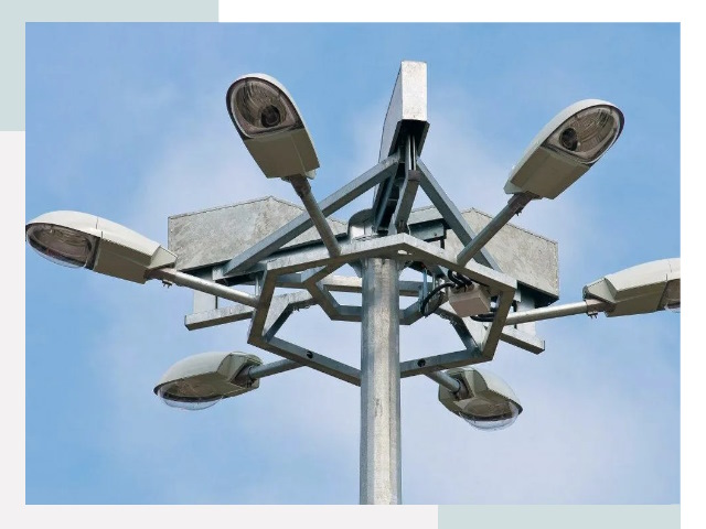 Монтаж осветительных мачт в Коврове