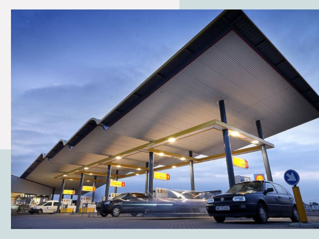 Навесы для АЗС в Ковров от 614 руб. - Защита и комфорт