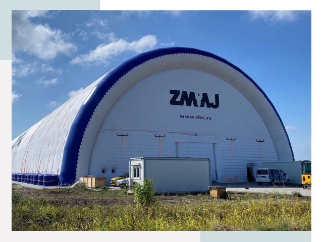 Брендирование ангаров в Коврове