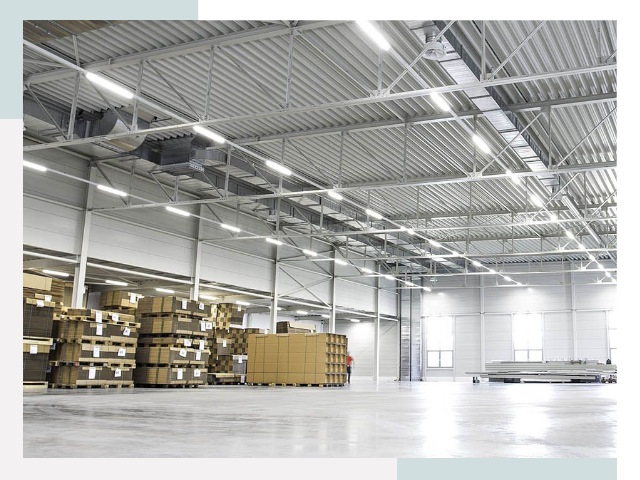 Освещение ангаров в Коврове