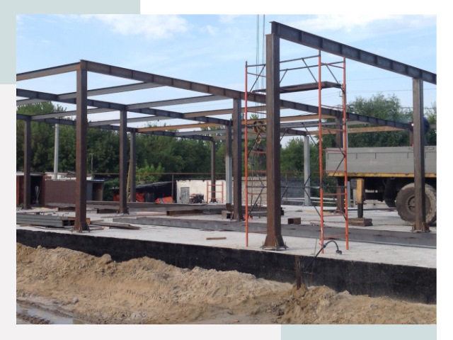 Фундамент для ангаров в Коврове