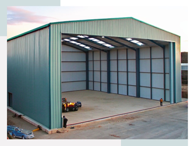 Строительство ангаров в Коврове